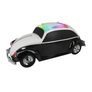 parlante audiopro auto escarabajo con iluminacion con entrada bt/sd/usb/fm/funcion twins mismo modelo. black