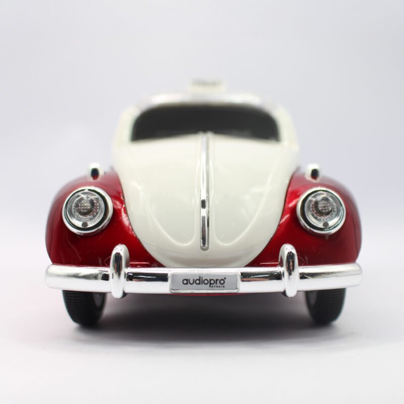parlante audiopro auto escarabajo con iluminacion con entrada bt/sd/usb/fm/funcion twins mismo modelo. red — vista 2
