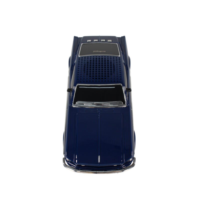 parlante audiopro auto mustang 1967 con entrada bt/micro sd/usb/fm/pantalla led/funcion twins mismo modelo. blue — vista 9