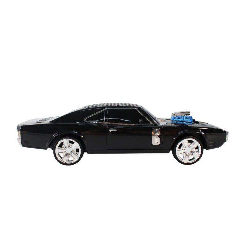 parlante audiopro auto charger 1970 con iluminacion/entrada bt/micro sd/usb/fm/funcion twins mismo modelo. black — vista 2