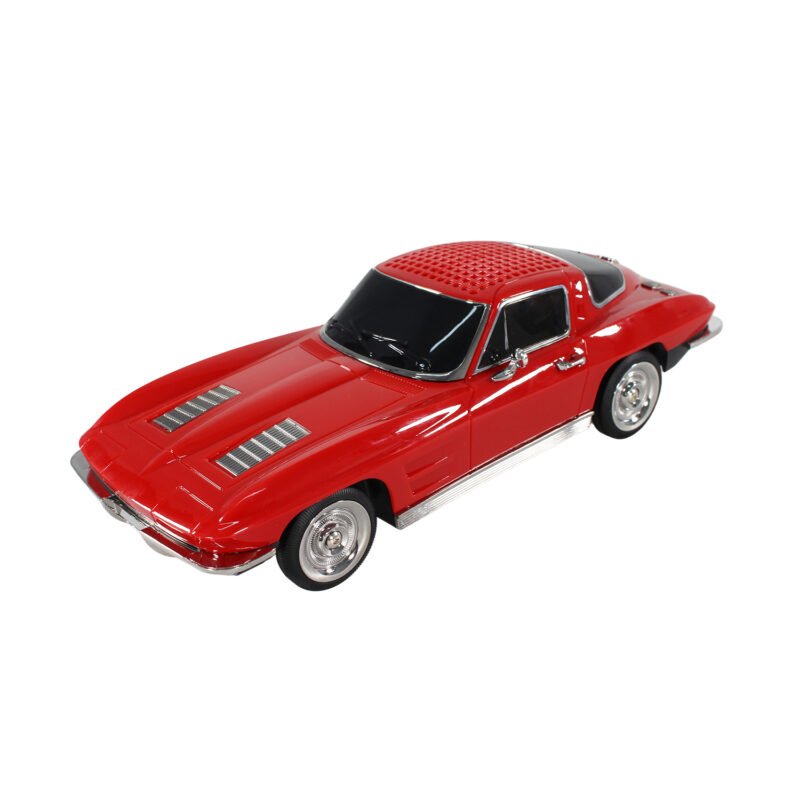 parlante audiopro tipo corvetter 1963 portatil con iluminacion/entrada bt/sd/usb/fm/funcion twins mismo modelo. red — vista 8