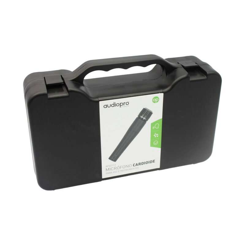 microfono audiopro cardioide para instrumentos y voz con frecuencia 40hz a 15khz sensibilidad 56 dbv/pa tipo sm57 — vista 3