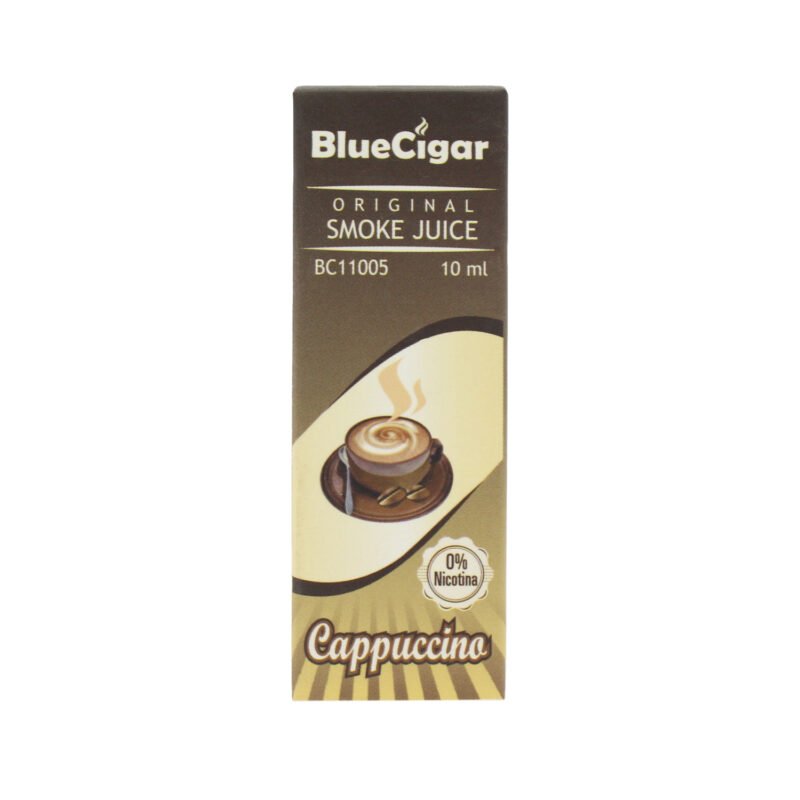 recarga de vaporizador electronico bluecigar 0% nicotina /sabor cappuccino — vista 3