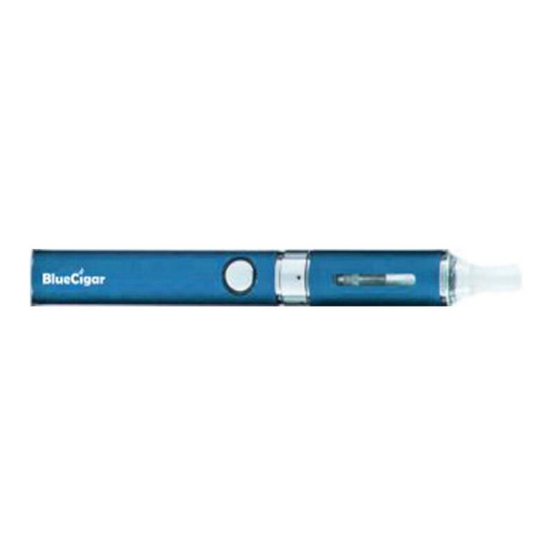 vaporizador bluecigar con atomizador de metal/carga usb/cartuchera, color azul