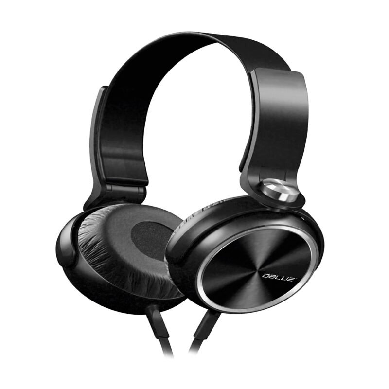 audifono stereo 3.5 con manos libres. black