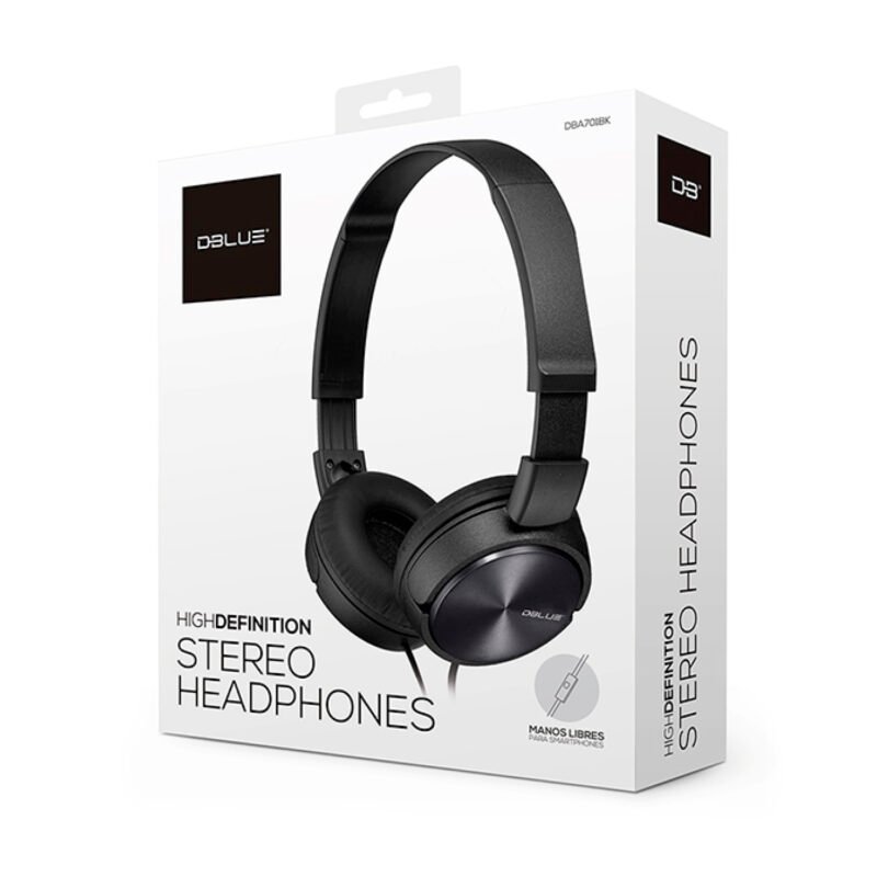 audifono stereo 3.5 con manos libres. black — vista 2