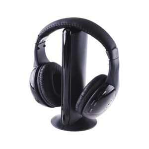 audifono inalambrico 5 en 1 microfono integrado.