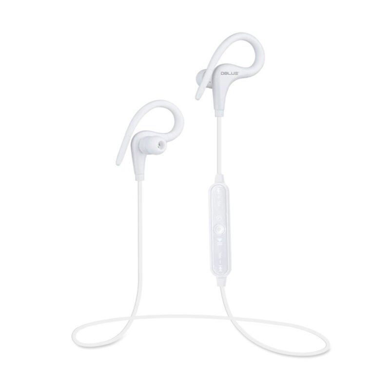 audifono dblue in ear bt deportivo/control de llamada y volumen,white.