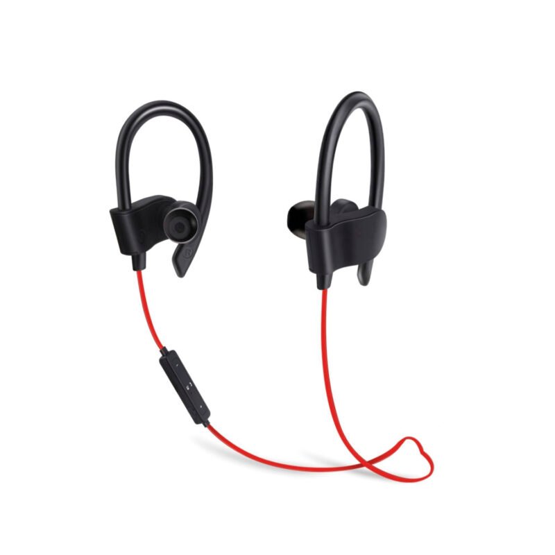 audifono dblue in ear bt deportivo con agarre de oidos red