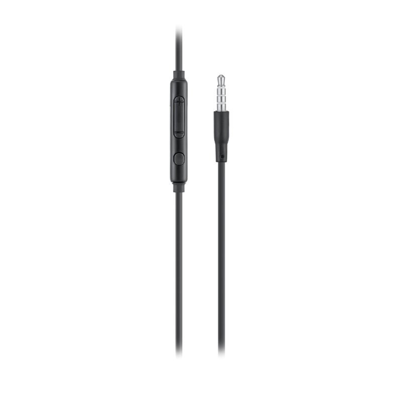 audifono dblue in ear ultraligero con manos libre reduccion de ruido/longitud 1.2m. black — vista 3