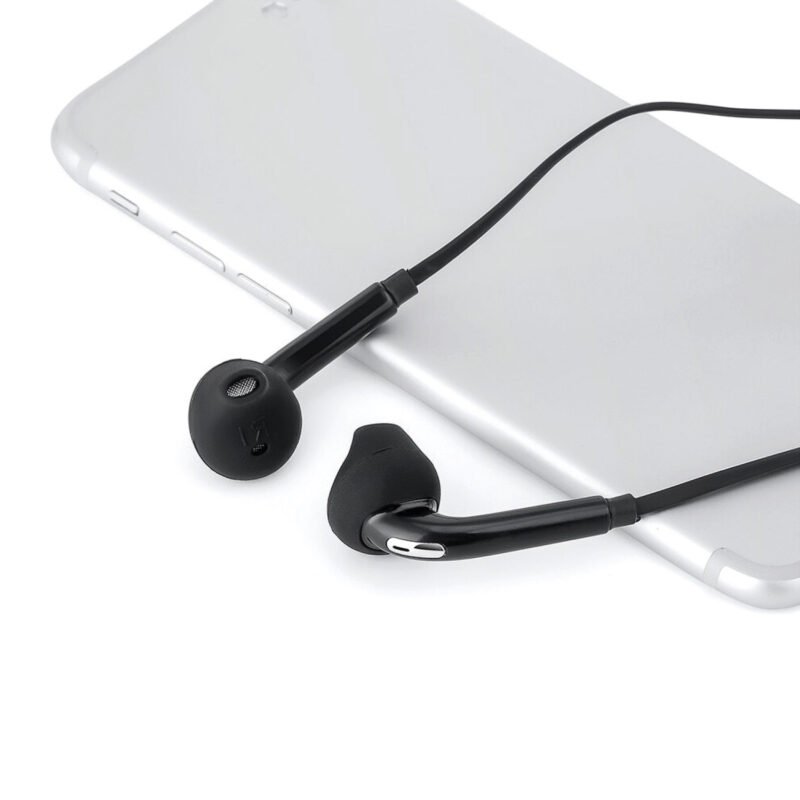 audifono dblue in ear ultraligero con manos libre reduccion de ruido/longitud 1.2m. black — vista 5