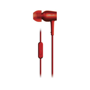 audifono dblue in ear ultraligero con manos libre/ultra ligero. red
