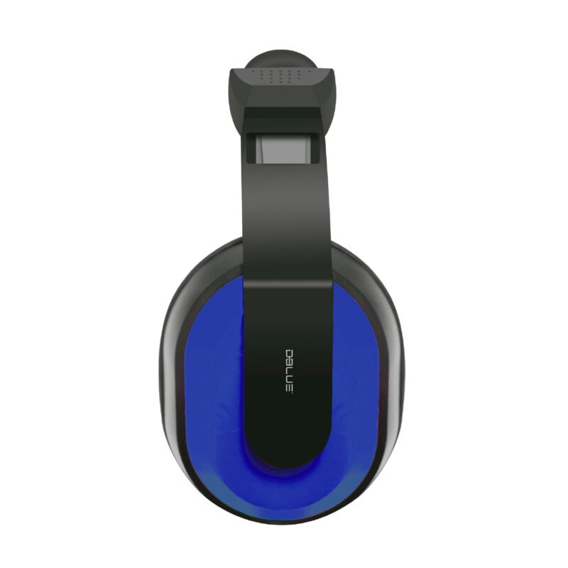 audifono dblue gamer 3,5 para consola de video juego/largo 1.8m/microfono. blue — vista 2