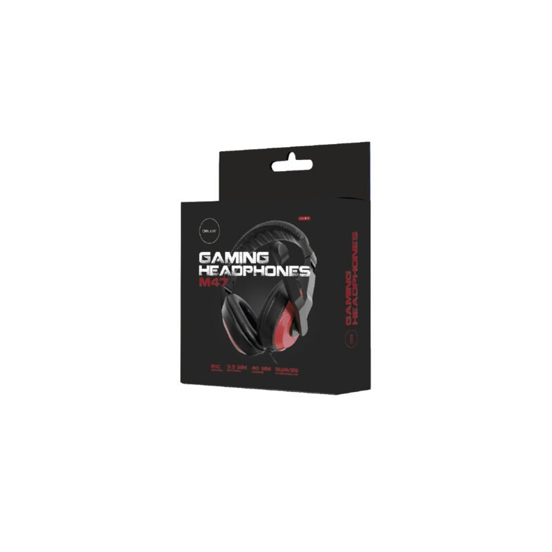 audifono dblue gamer 3,5 para consola de video juego/largo 1.8m/microfono. red — vista 3