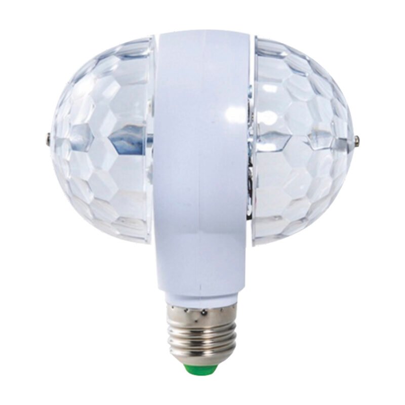 ampolleta doble led giratoria full color — vista 2