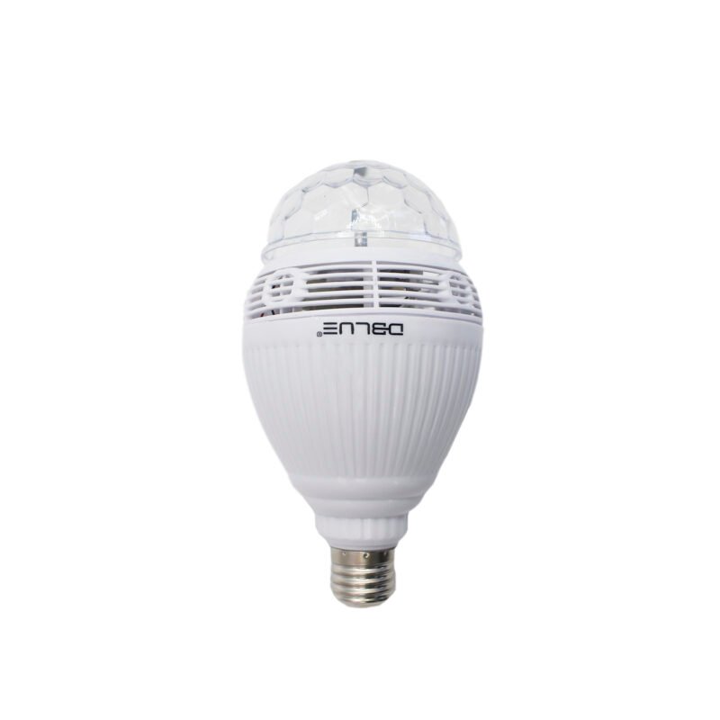 lampara led con parlante inalambrico bt y control remoto