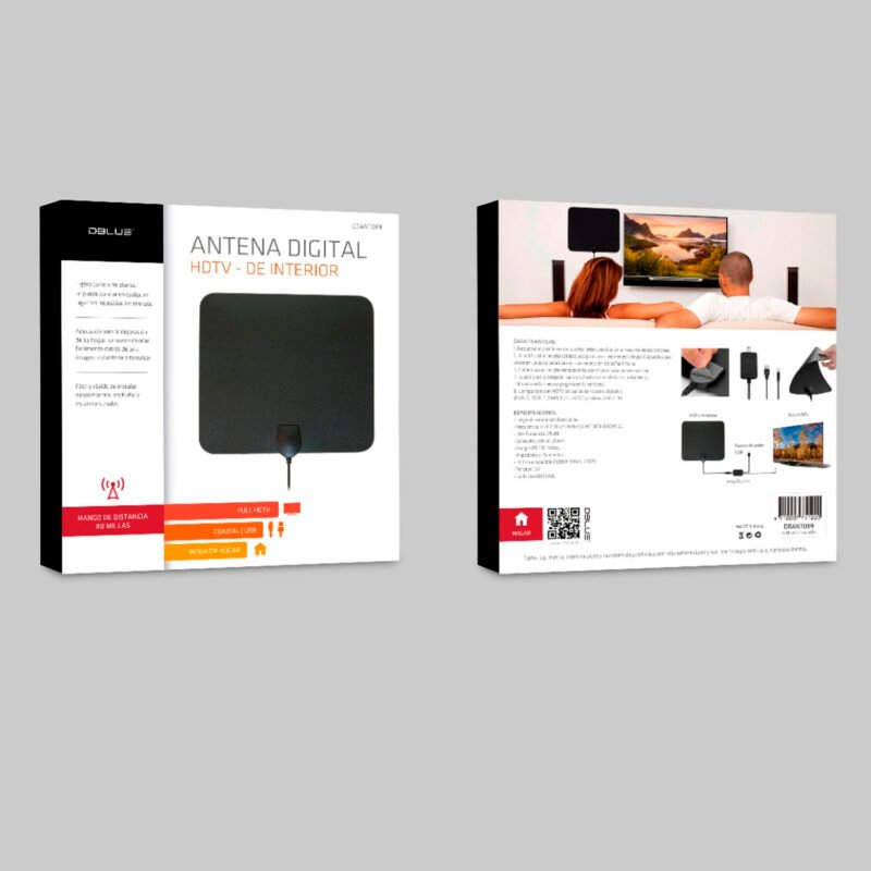 antena digital hd para tv — vista 3