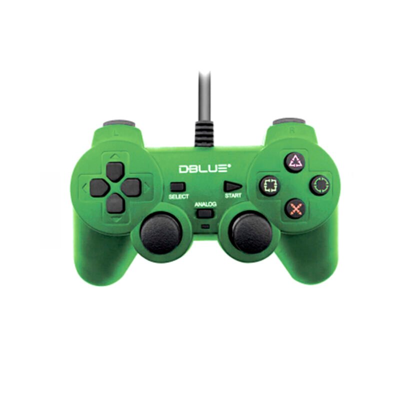 control usb double vibration pc green — vista 2