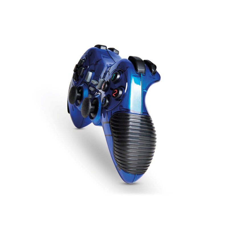 control dblue d shock usb double vibration pc blue/ cable de 1.56m/,mango antideslizante/doble vibracion, blue — vista 2