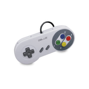 control dblue estilo snes usb arcade para pc, perfecto para emuladores
