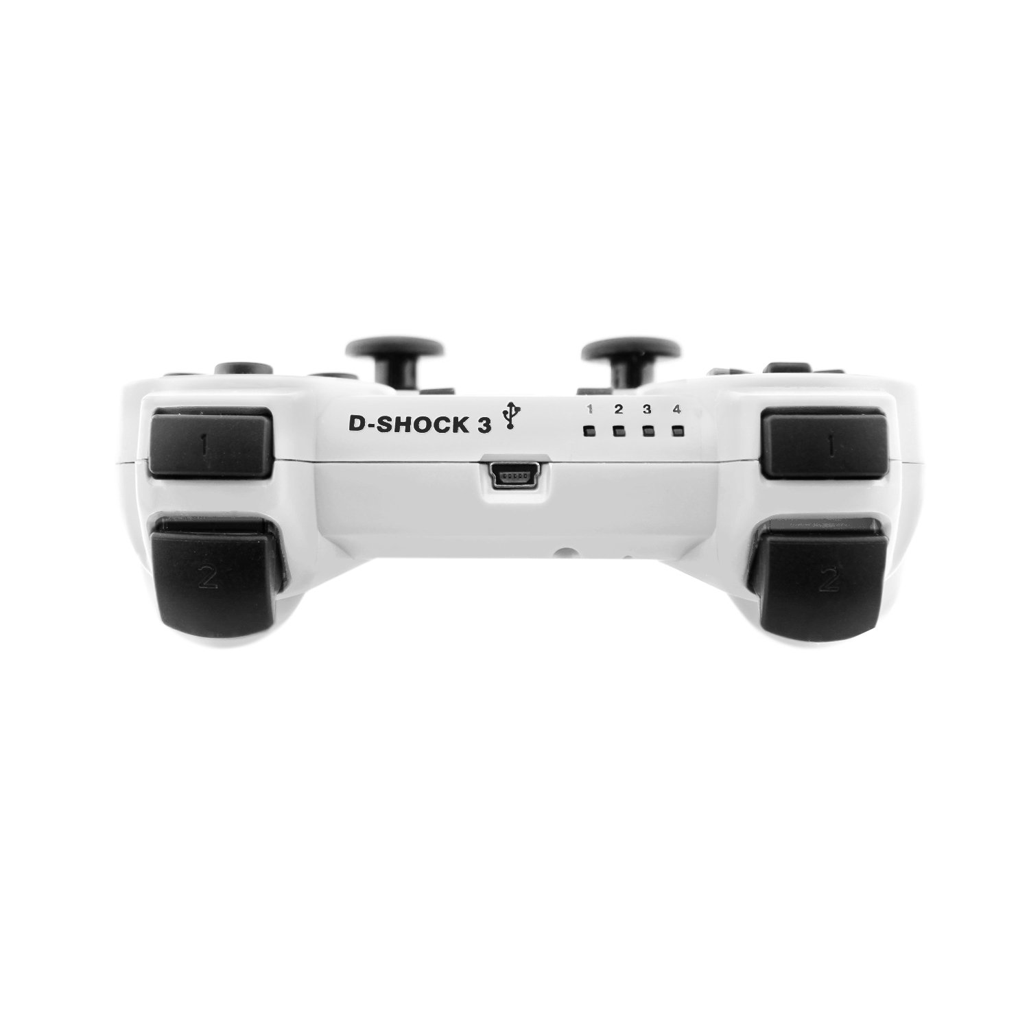 control dblue ps3 dual shock bluetooth wireless con entrada de 6 axiales, cable usb 1 metro, white control dblue ps3 dual shock bluetooth wireless con entrada de 6 axiales, cable usb 1 metro, white