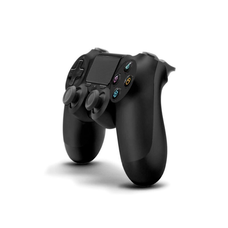 control ps4 dual shock bt wireless con entrada de 6 axiales y entrada 3.5 black — vista 2