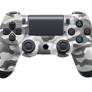 control dblue ps 4 dual shock bluetooth wireless de 6 auxiales y entrada 3.5. mimetizado