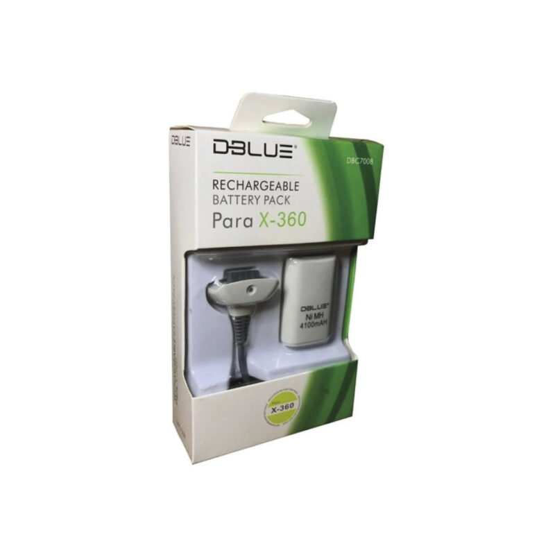 bateria recargable dblue para control xbox360 con proteccion antisobrecargas — vista 2