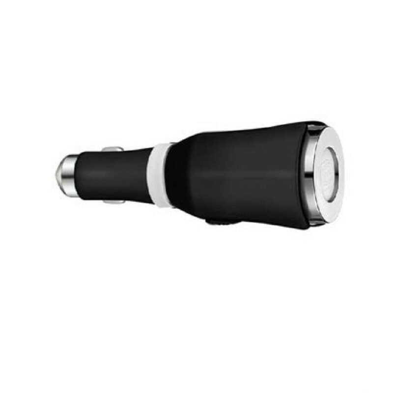 cargador dblue de automovil de celular y aromatizador, negro.