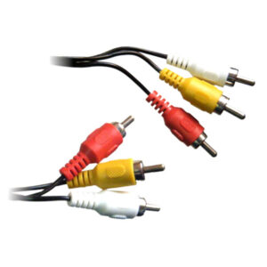 cable dblue 1.8 mts 3rca a 3rca bag