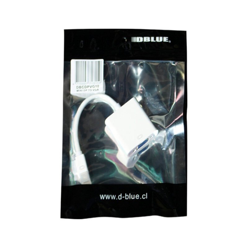 cable dblue mini dp a vga para macbook — vista 2