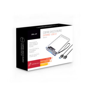 cofre dblue para disco duro sata 2.5 usb 3.0