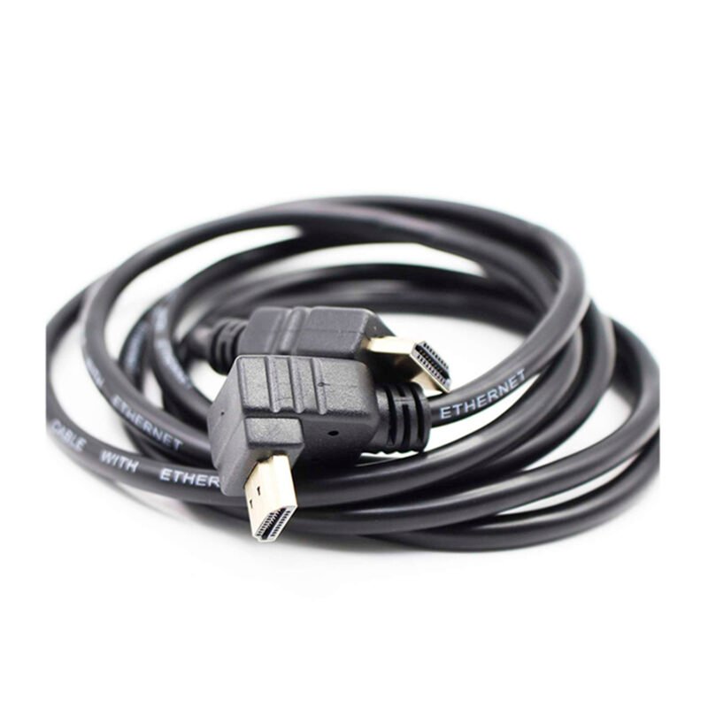cable dblue 1.8m de 90 grados hdmi a hdmi version 1.4 — vista 2