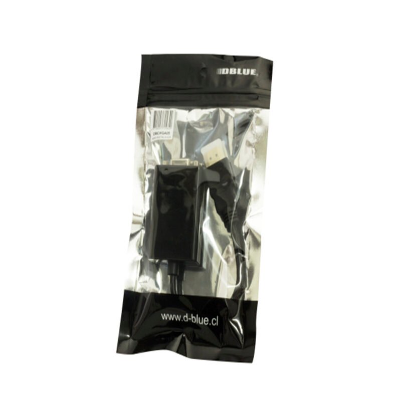 cable hdmi macho a vga hembra con chip y audio — vista 2