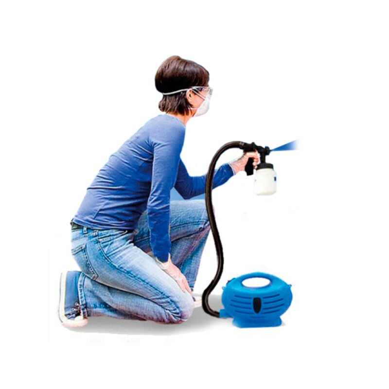 pistola dblue para pintar con compresor incluido, 3 formas de chorro pulverizado/sin goteos — vista 3
