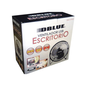 ventilador dblue conexion usb/ color black.