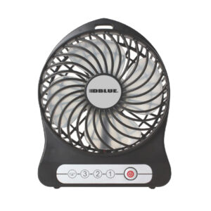 ventilador dblue mini portatil con bateria recargable black