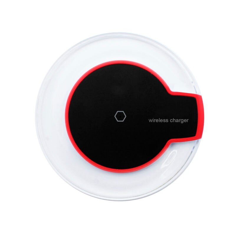 cargador inalambrico de smartphone con tecnologia qi. black