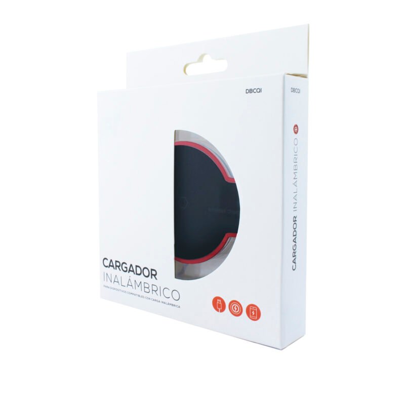 cargador inalambrico de smartphone con tecnologia qi. black — vista 3