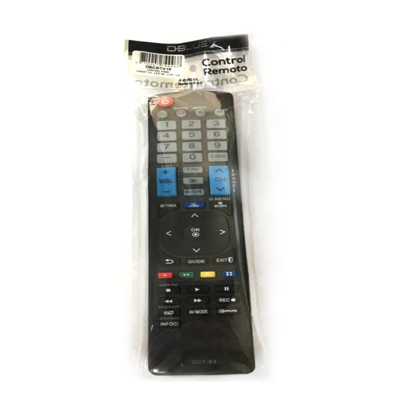 control remoto dblue compatible smart lg/ 3d / lcd / led. — vista 2