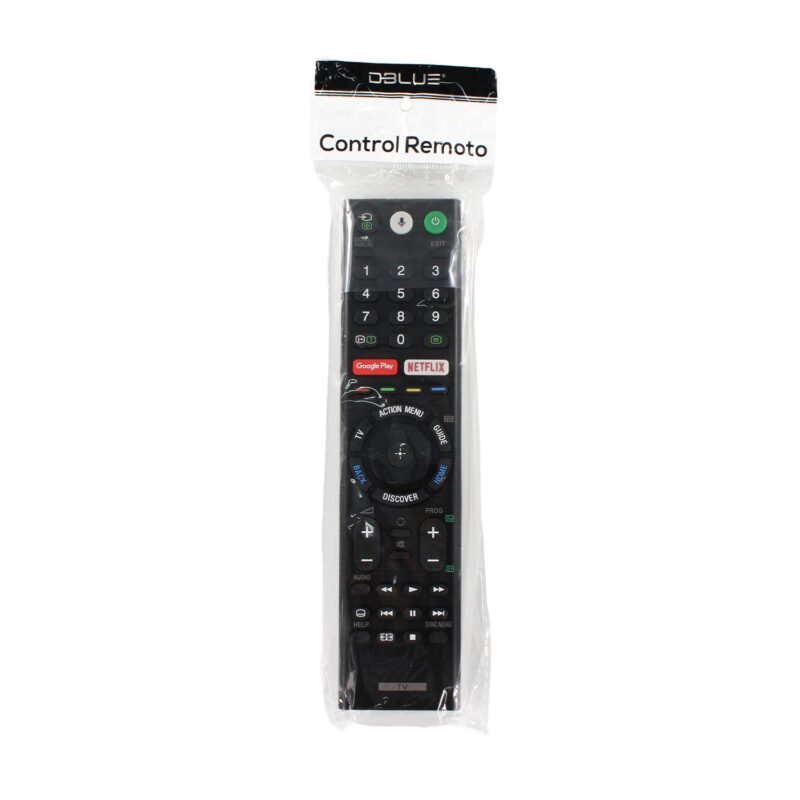 control remoto dblue compatible smart sony, con funcion de voz, resistente a impactos — vista 5