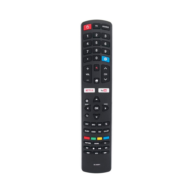 control remoto dblue compatible daewoo smart tv, no necesita programacion