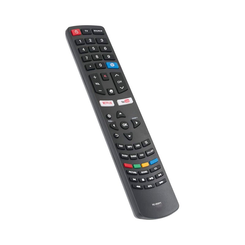 control remoto dblue compatible daewoo smart tv, no necesita programacion — vista 2