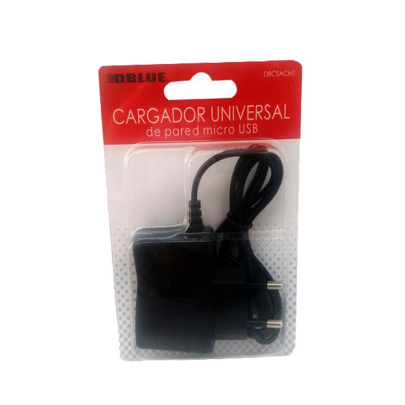 cargador de pared dblue micro usb — vista 2