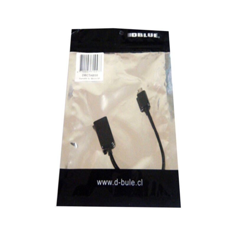 cable micro usb 8cm a usb hembra — vista 2