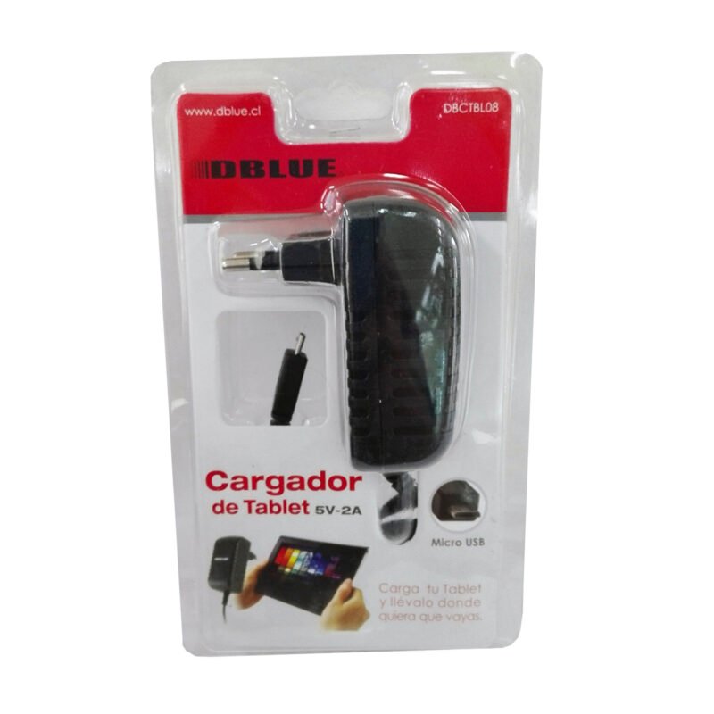 cargador de tablet conector micro usb — vista 2