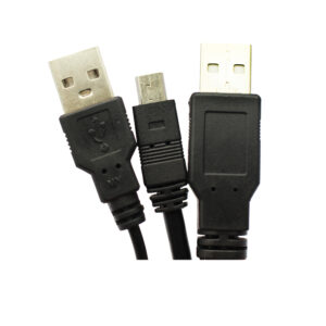 cable 2 usb 2.0/ mini usb 5 pin 1 mts