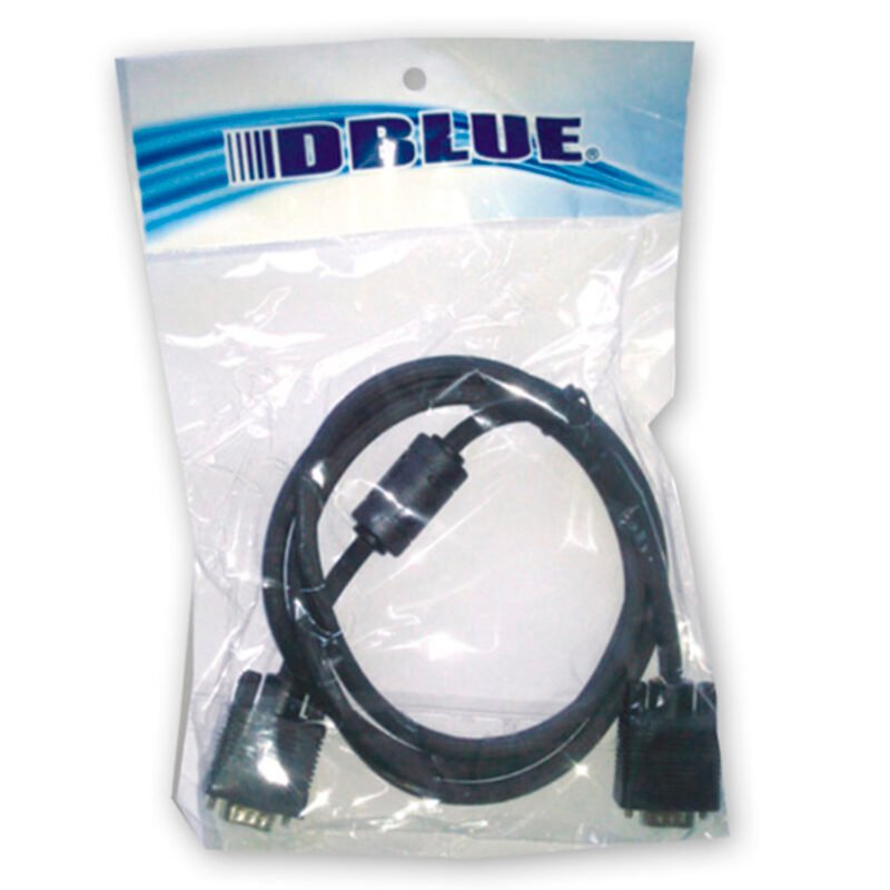 cable vga 1.5mts macho macho para proyector, monitor, notebook — vista 2