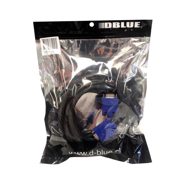 cable vga 5mts macho macho para proyector, monitor, notebook — vista 2
