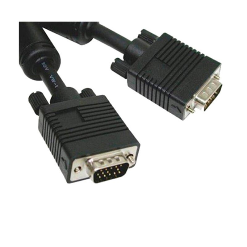 cable vga 10mts macho macho para proyector, monitor, notebook